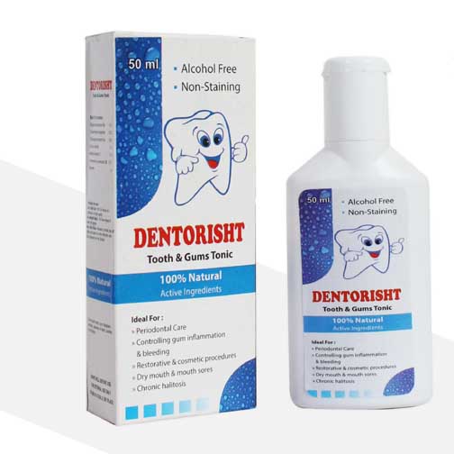 DENTORISHT TOOTH & GUM TONIC - 50ml